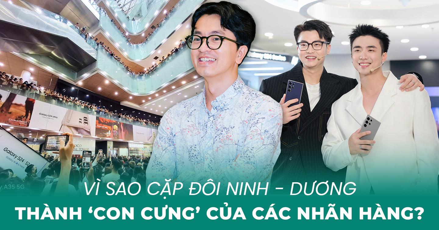 "Việc các brand hợp tác Ninh - Dương thể hiện sự dũng cảm, biết chấp nhận và quản lý rủi ro, đồng thời duy trì thông điệp tích cực và xây dựng giá trị thực sự cho xã hội"