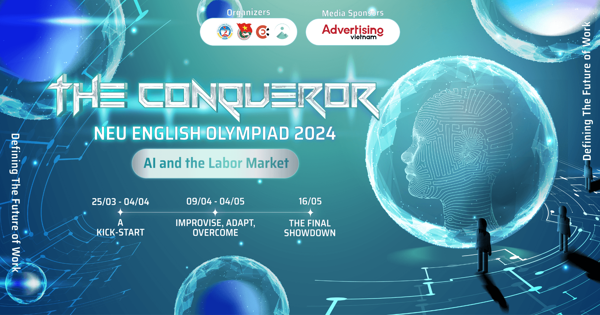 Khởi động “The Conqueror - Neu English Olympiad 2024” - Cơ hội nhận ngay tổng giải thưởng giá trị lên đến 100,000,000 VNĐ
