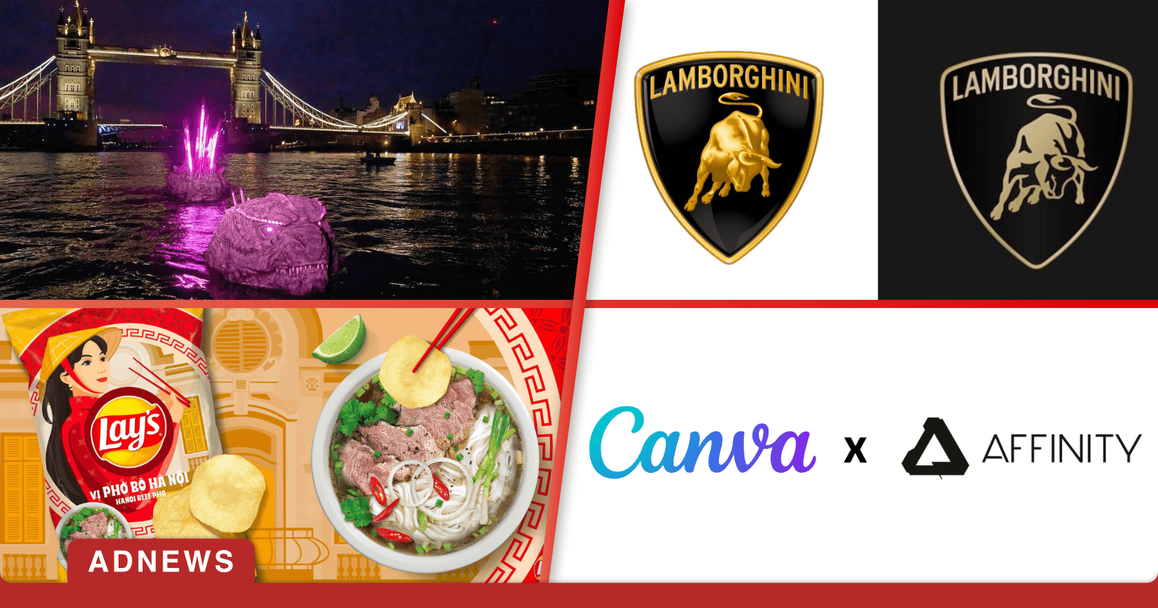 Điểm tin tuần: Canva thâu tóm Affinity; Lamborghini đổi logo sau hơn 20 năm