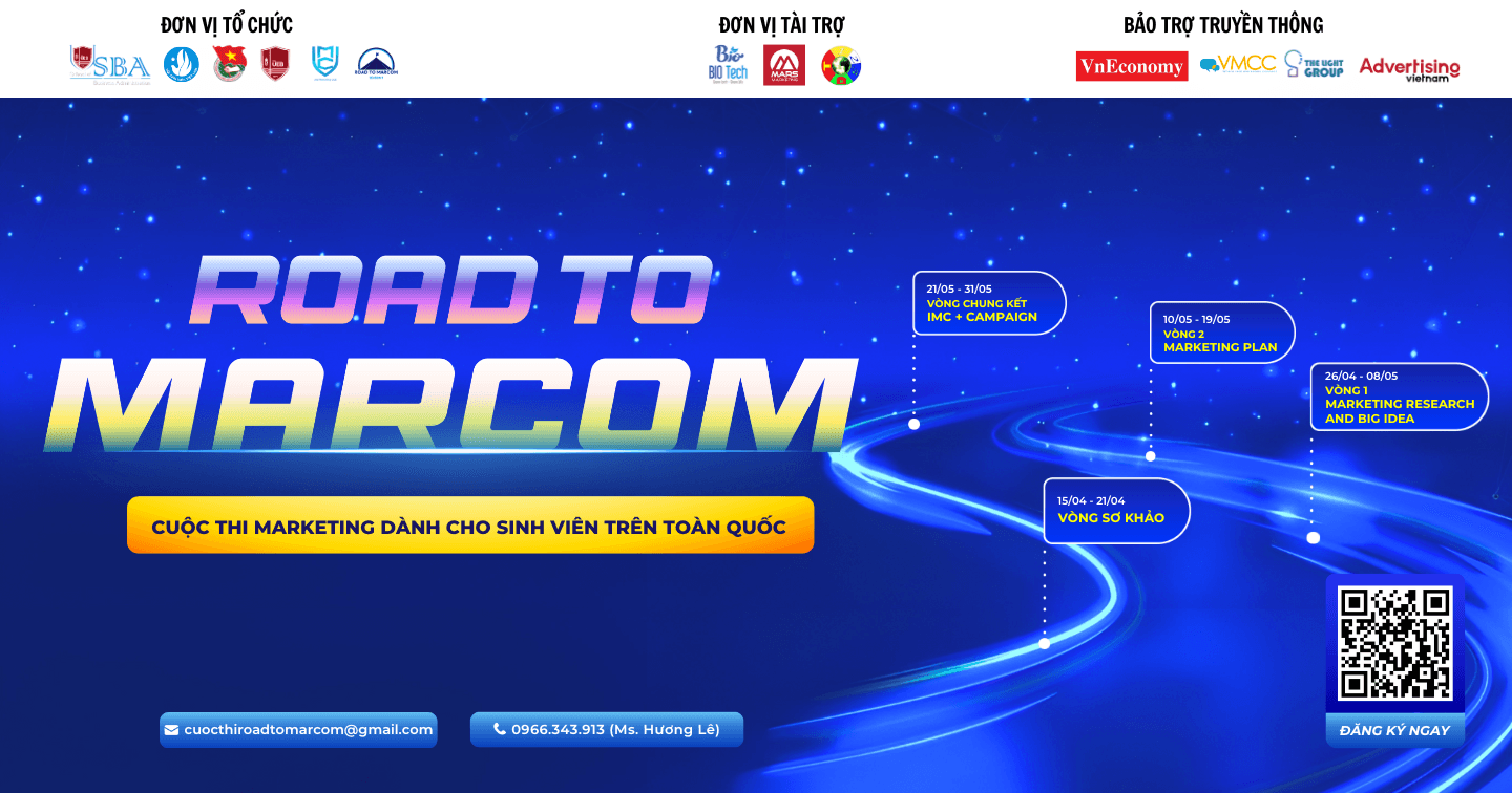 Chính thức khởi động cuộc thi Marketing - ROAD TO MARCOM 2024! 