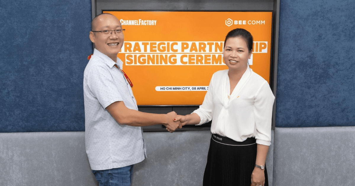Channel Factory và Bee Communication thiết lập đối tác chiến lược nhằm mang giải pháp Brand Suitability và Programmatic cho Khách hàng trực tiếp và thị trường SME