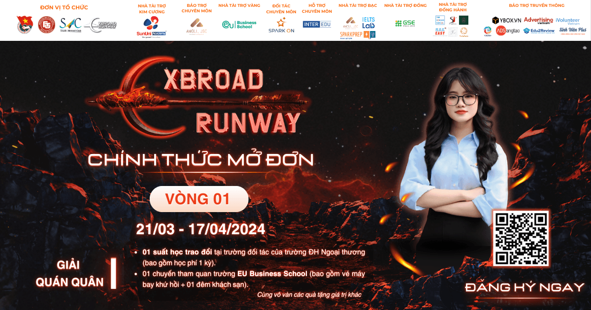 Chính thức mở đơn Exbroad Runway 2024: Nơi tôi luyện kỹ năng cho hành trình "cất cánh"