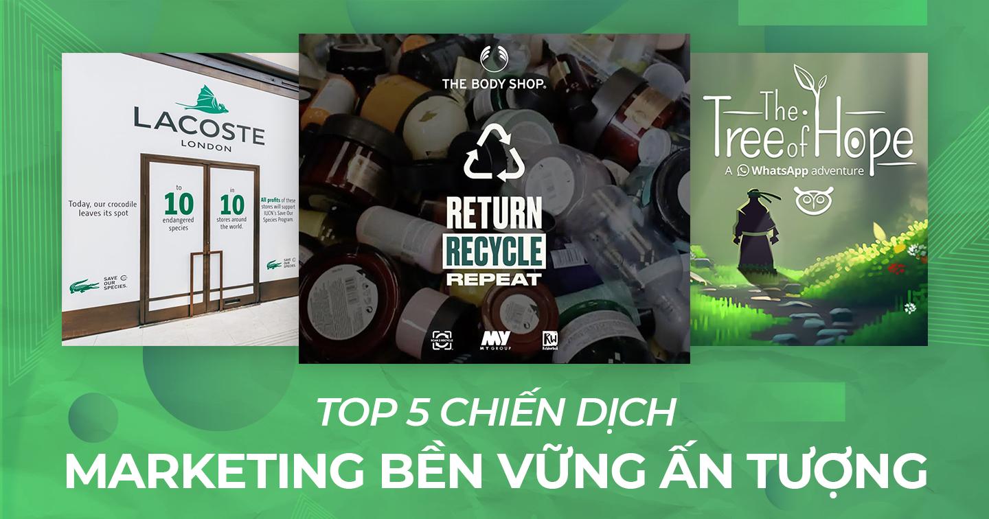 Không chấp nhận đi theo lối mòn, Lacoste, Nissan và các thương hiệu gây ấn tượng khi thực hiện marketing bền vững