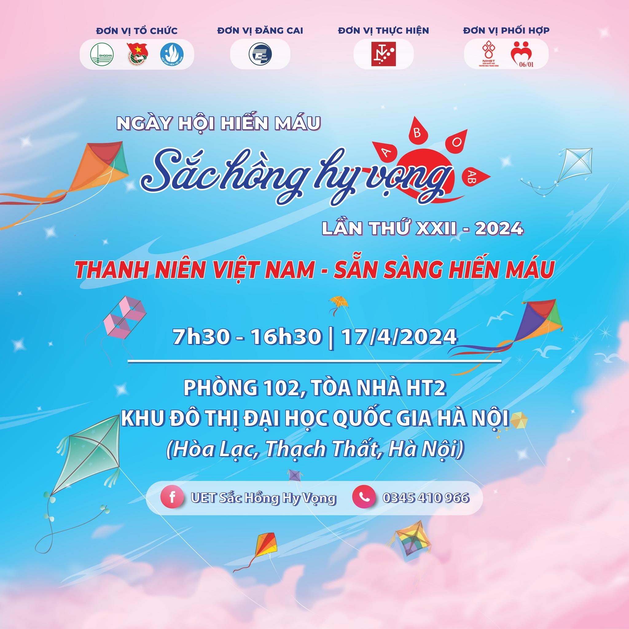 UET Sắc Hồng Hy Vọng
