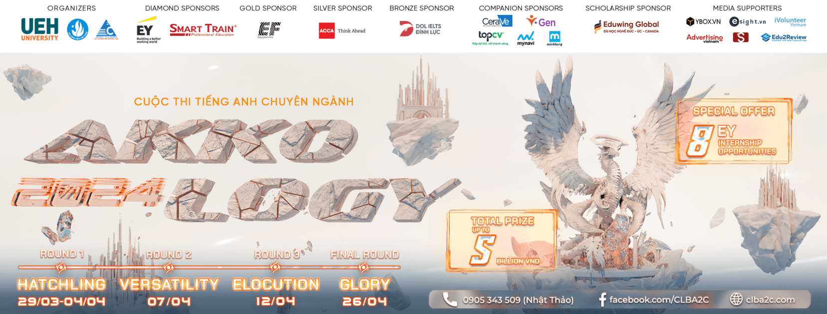 Chung kết cuộc thi Tiếng Anh chuyên ngành AKKOLOGY 2024