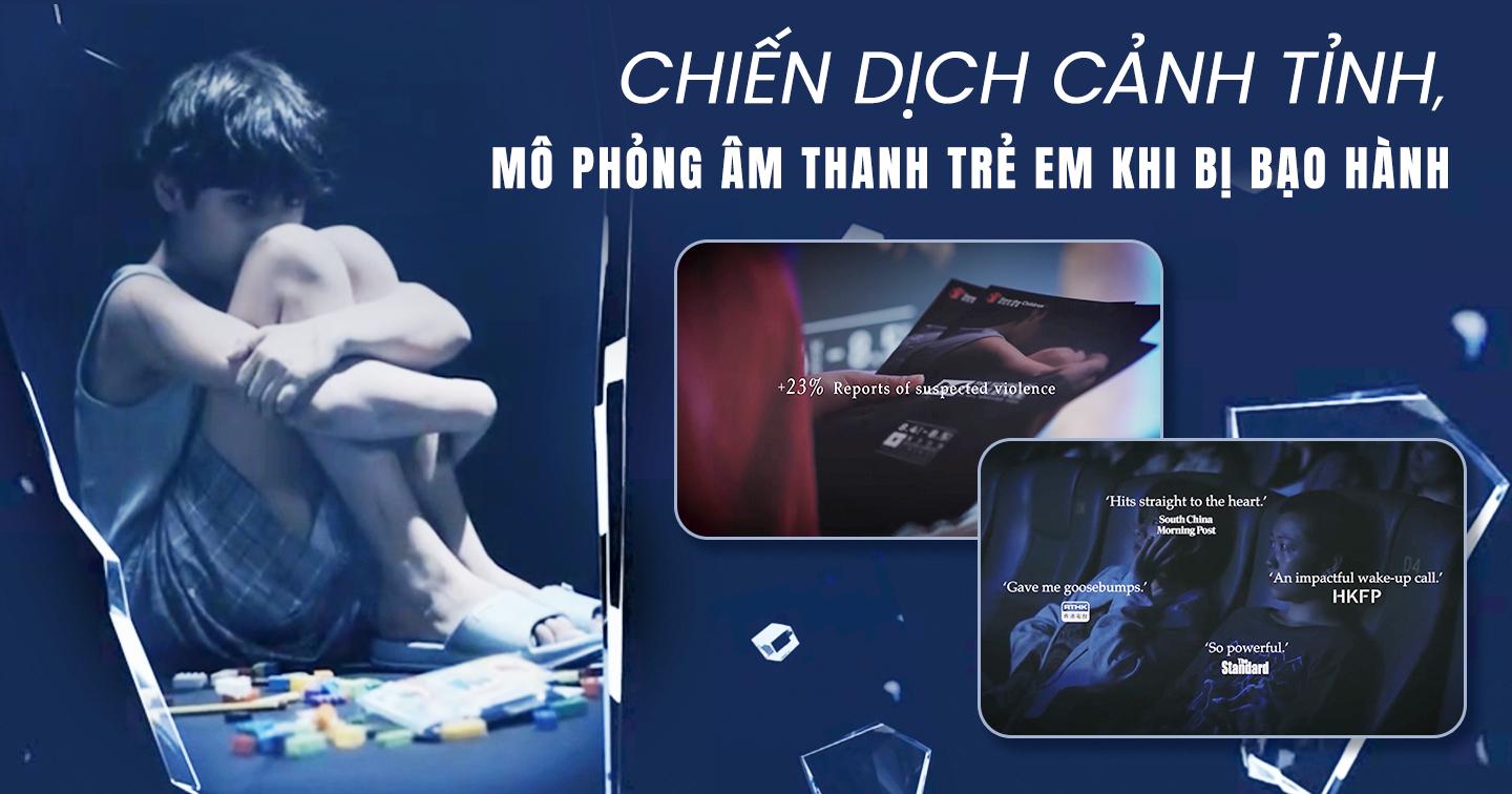 Chiến dịch bảo vệ trẻ em: Sử dụng âm thanh vòm Atmos 7.1 để tái hiện tiếng la hét khi bị bạo hành
