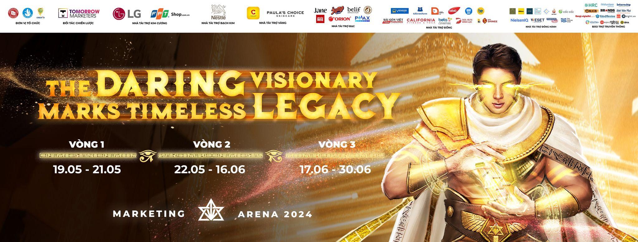 Chính Thức Phát Động Cuộc Thi MARKETING ARENA 2024