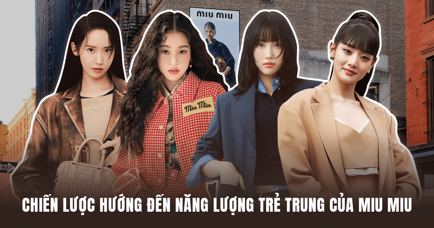 Chiến lược “hướng đến năng lượng trẻ trung” giúp Miu Miu đứng đầu bảng xếp hạng thương hiệu thời trang được yêu thích nhất đầu năm 2024 