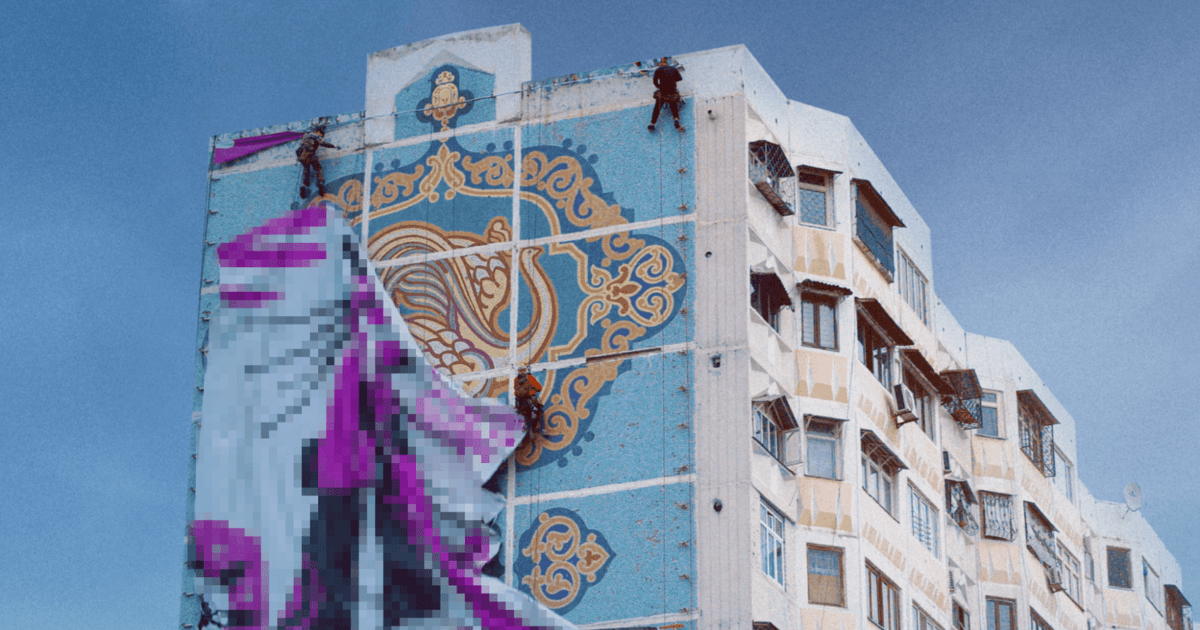 From Ads to Art: Uzbekistan bans ads that cover historic mosaics