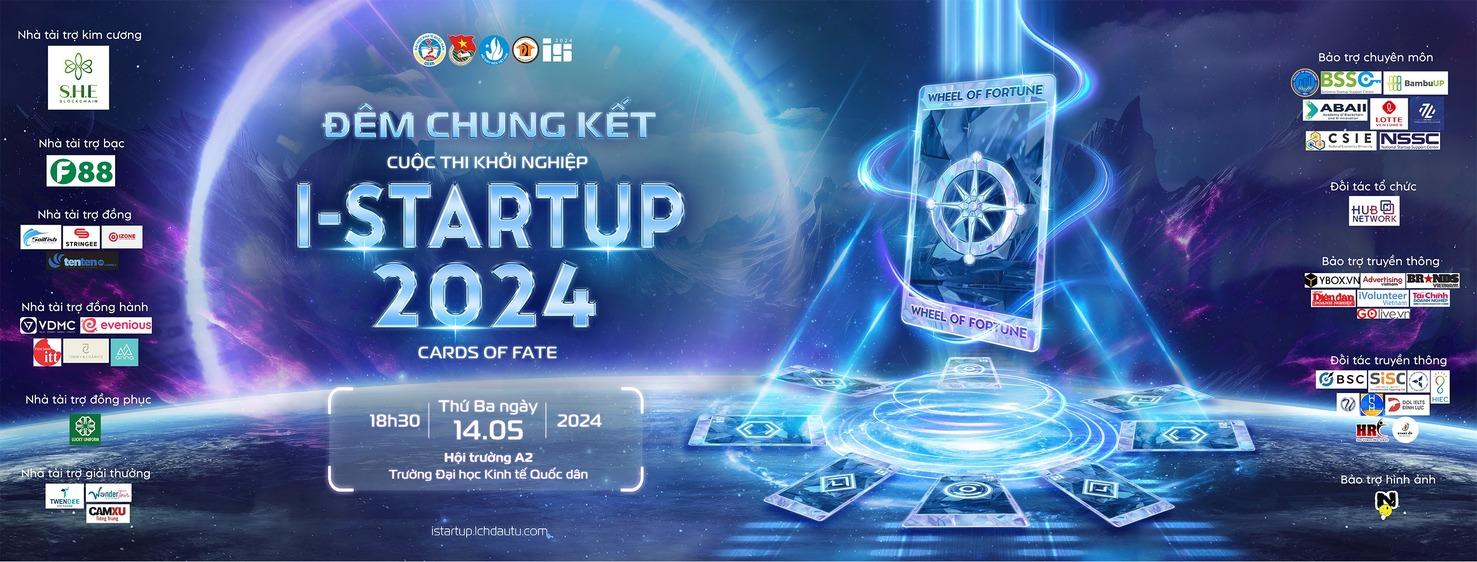Đêm Chung kết Cuộc thi Khởi Nghiệp I-Startup 2024 - Tìm ra chủ nhân của lá bài định mệnh 