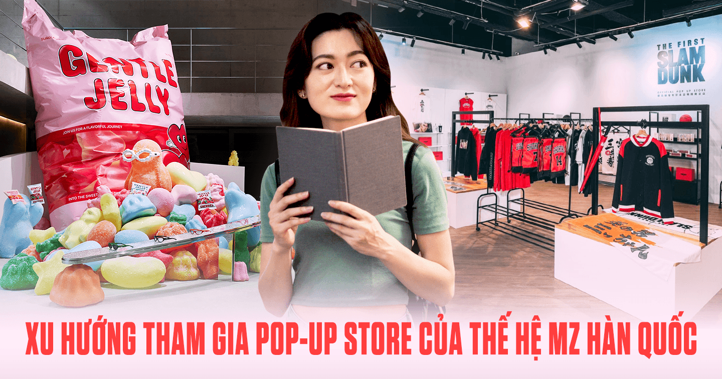 Sức hút của Pop-up Store: Điểm đến quen thuộc của thế hệ MZ tại Hàn Quốc