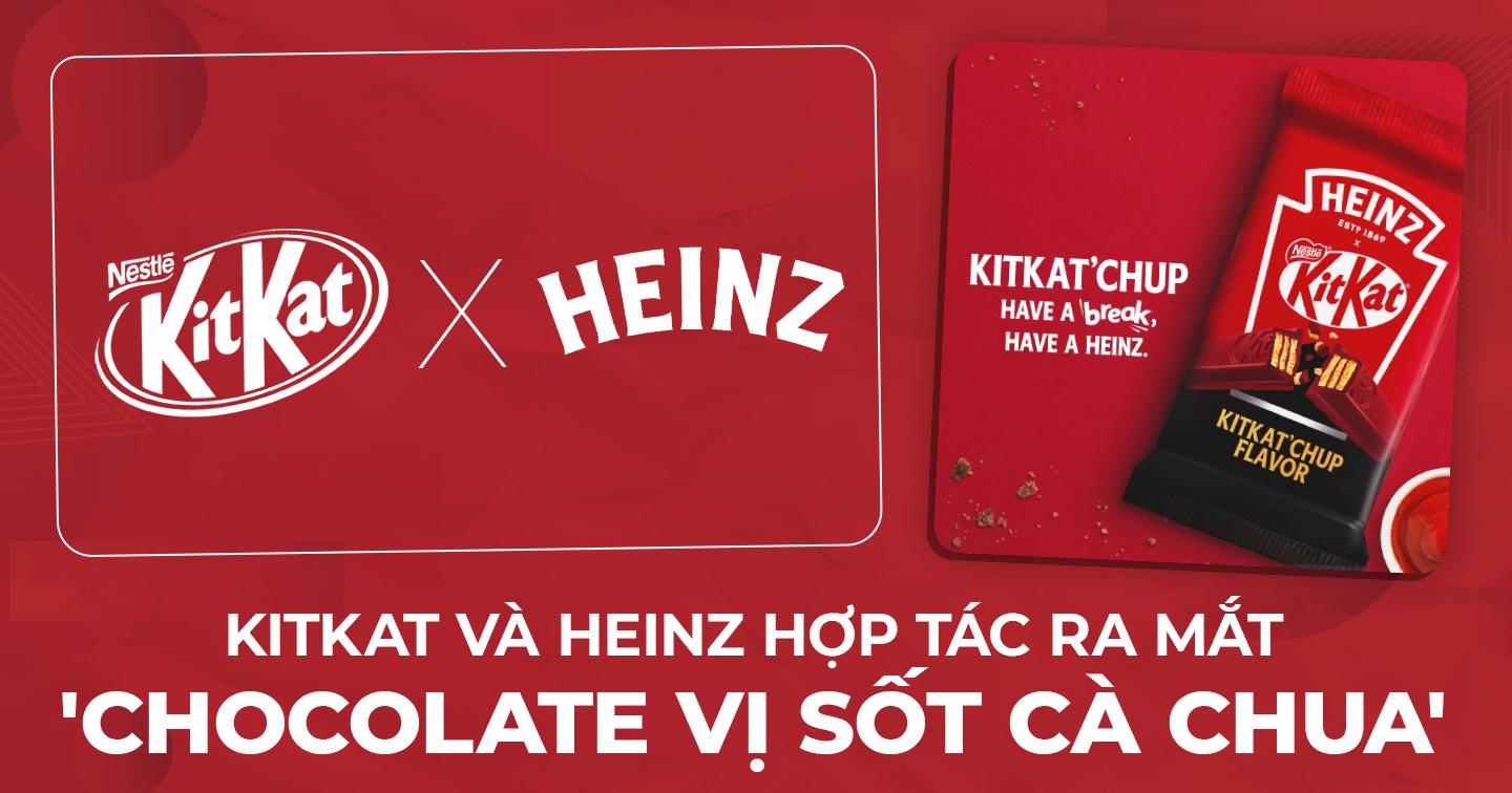 Sự thật thú vị đằng sau món 'chocolate vị sốt cà chua' KitKat'Chup: Heinz và KitKat hợp tác nhờ trend của người dùng trên TikTok 