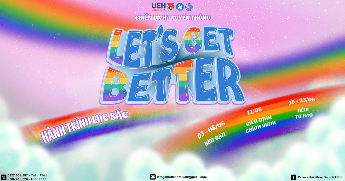 Chiến dịch truyền thông Let's Get Better 2024: Hành Trình Lục Sắc