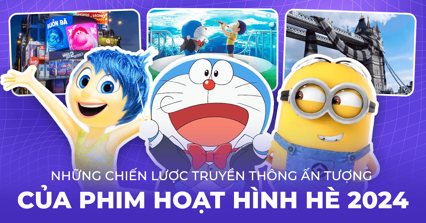 Những cách truyền thông ấn tượng của phim hoạt hình hè 2024: Thám tử lừng danh Conan tổ chức triển lãm 30 năm tại Việt Nam trước thềm công chiếu, Inside Out 2 đặt biển quảng cáo bắt trúng insight dân văn phòng