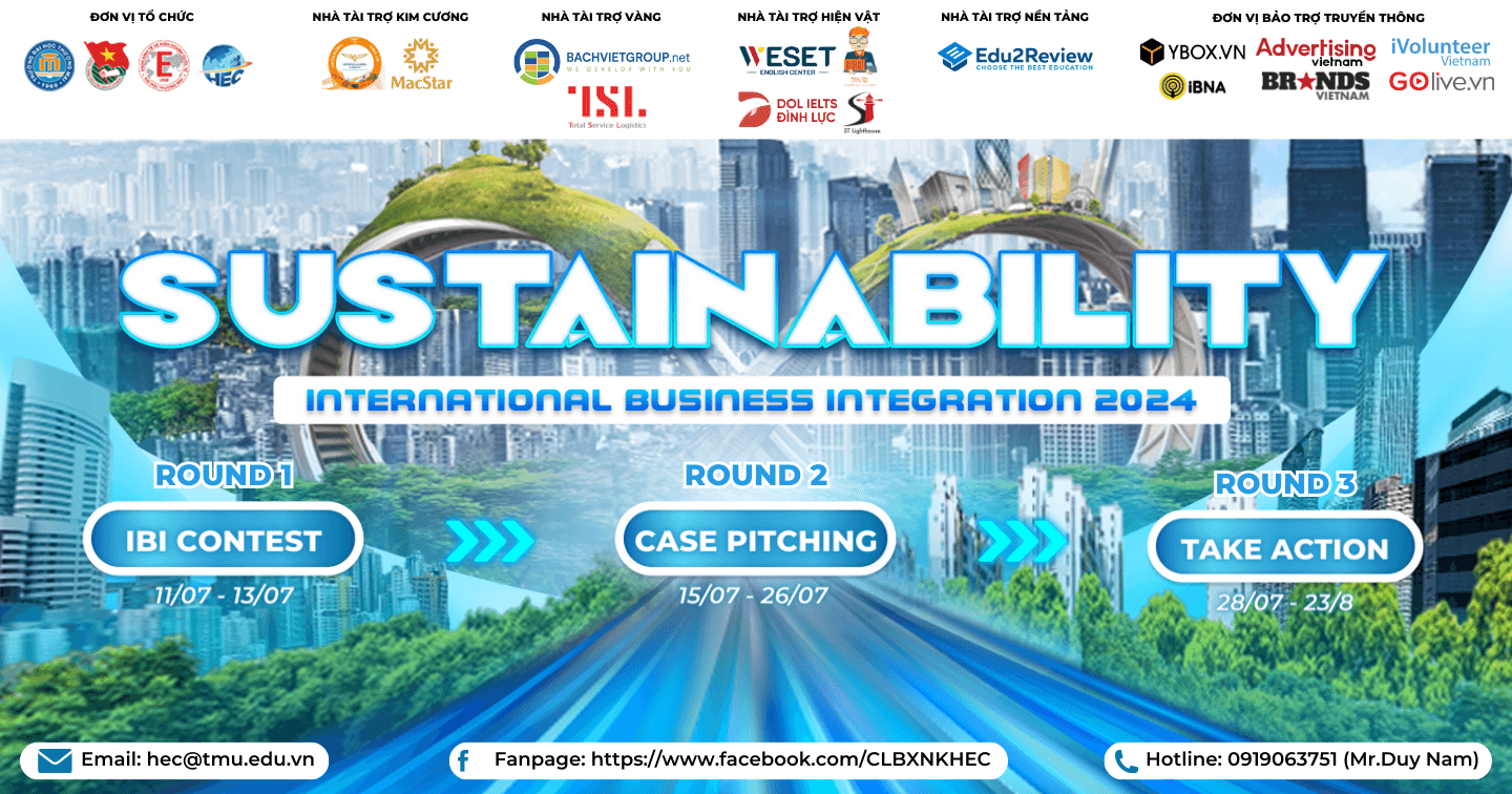 "Cuộc Thi International Business Integration 2024 đã chính thức trở lại"