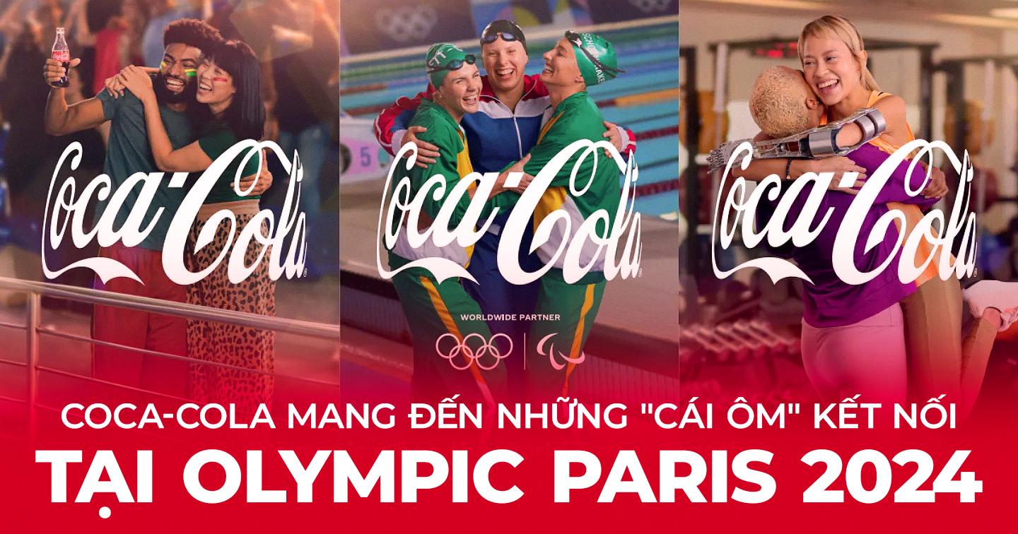 Coca-Cola ra mắt chiến dịch "It's Magic When The World Comes Together": Nâng cao tinh thần kết nối tại Thế vận hội Paris 2024 thông qua ‘những cái ôm’