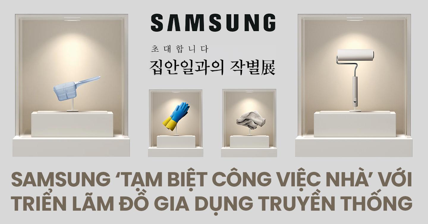 Triển lãm "Farewell To Housework" của Samsung: Khi AI biến công việc nhà thành chuyện quá khứ