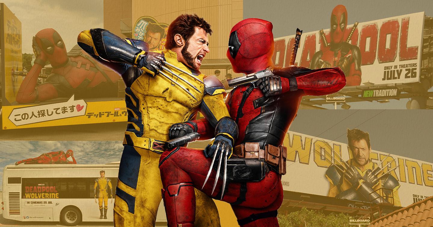 Trước thềm công chiếu, Marvel Studios đưa Deadpool và Wolverine đi ‘phượt' toàn cầu: Deadpool cầm quạt in hình Wolverine nằm trên xe tải ‘vi vu’ Nhật Bản, Wolverine chèo thuyền ‘đèo' Deadpool ở Thái Lan