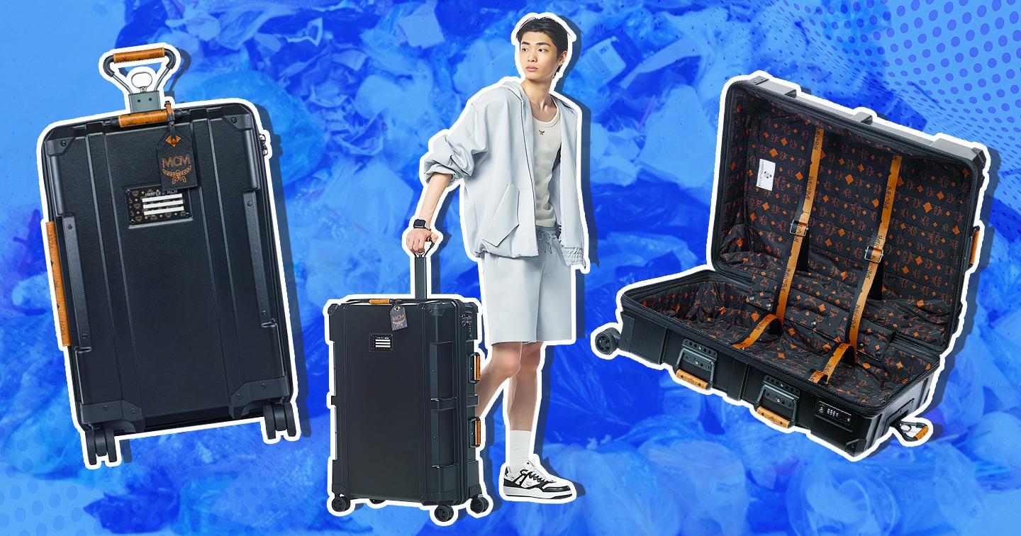 Bước đầu hướng tới thời trang bền vững của thương hiệu xa xỉ MCM: ‘Bắt tay’ cùng Harper Collective ra mắt bộ sưu tập vali tái chế từ 70% rác thải nhựa trên biển