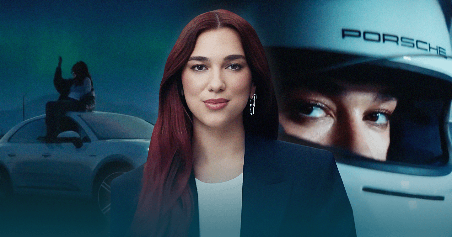 Dua Lipa làm ‘tất tần tật': Đại sứ thương hiệu toàn cầu của Porsche tự mình làm Đạo diễn, Biên Kịch, Diễn viên chính trong chiến dịch The all-electric Macan