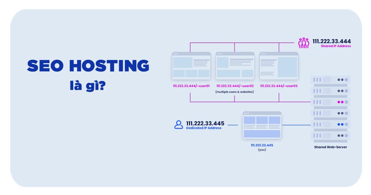 SEO hosting là gì? Cách chọn hosting làm SEO hiệu quả