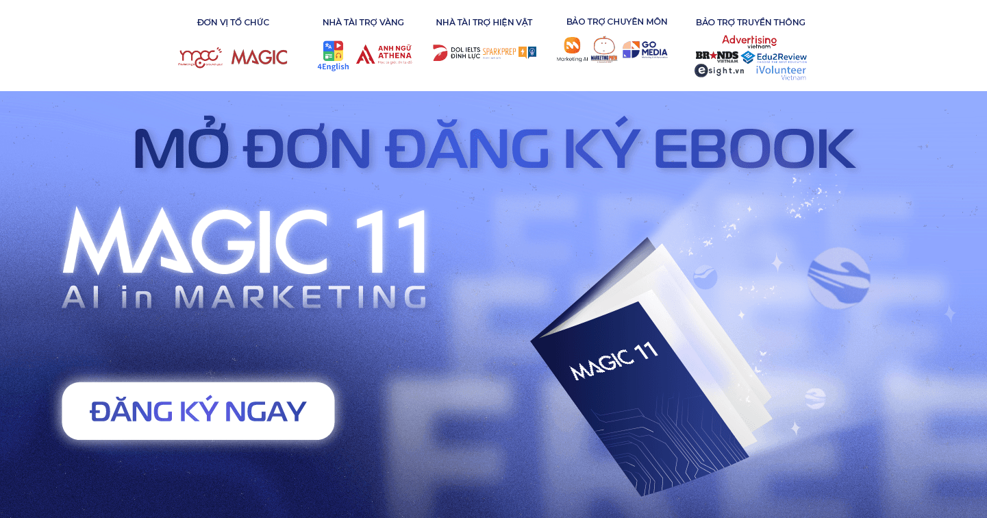 [MAGIC 11] Chính thức mở đơn đăng ký Ebook Marketing miễn phí