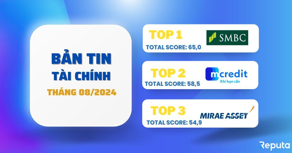 Bản tin Ngành Tài chính tháng 08/2024