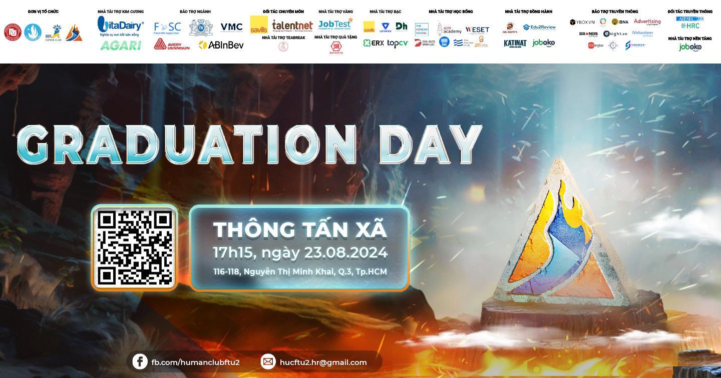 Chính thức phát động & mở vé tham dự Graduation Day