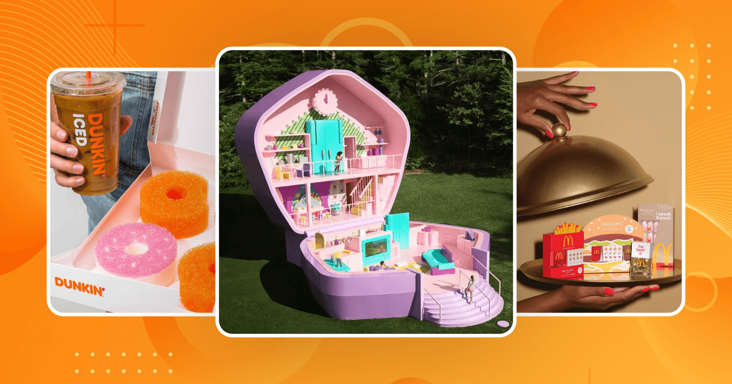 5 màn hợp tác sáng tạo giữa các thương hiệu: McDonald's cùng Nails.INC ra mắt BST làm đẹp lấy cảm hứng từ các món ăn, Dunkin' và Scrub Daddy giới thiệu miếng rửa bát hình bánh donut