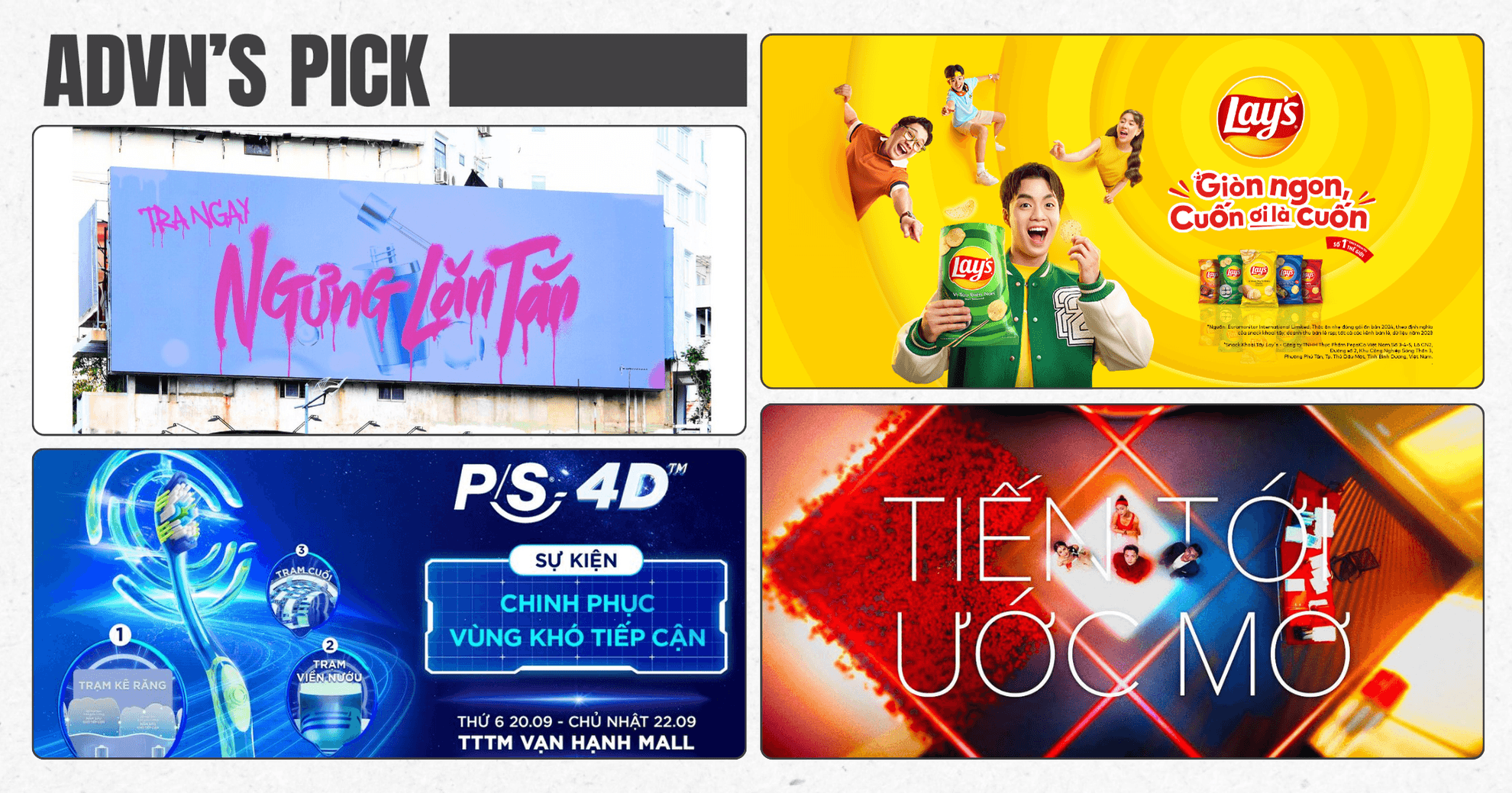 4 chiến dịch nổi bật tuần qua: Techcombank kết hợp Soobin Hoàng Sơn ra mắt MV “Tiến Tới Ước Mơ”, Lazada thu hút sự chú ý với biển quảng cáo “Ngưng Lăn Tăn”
