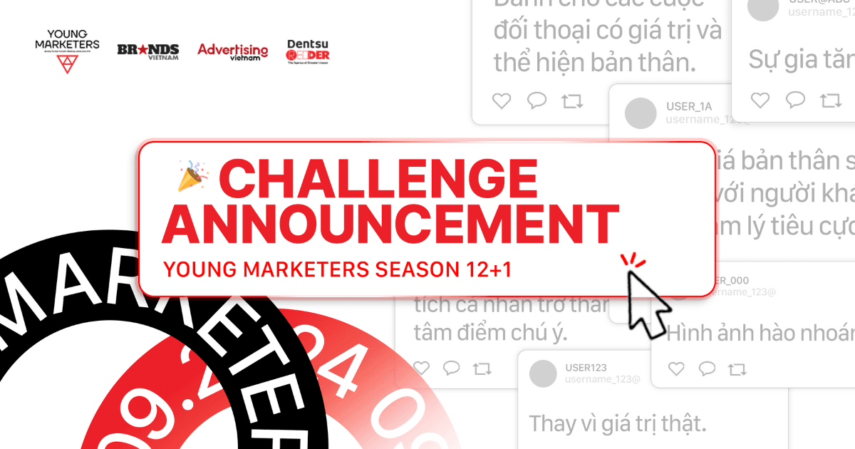 Young Marketers quay trở lại với mùa 12+1: Tại sao gọi Threads là thế giới của phông bạt?
