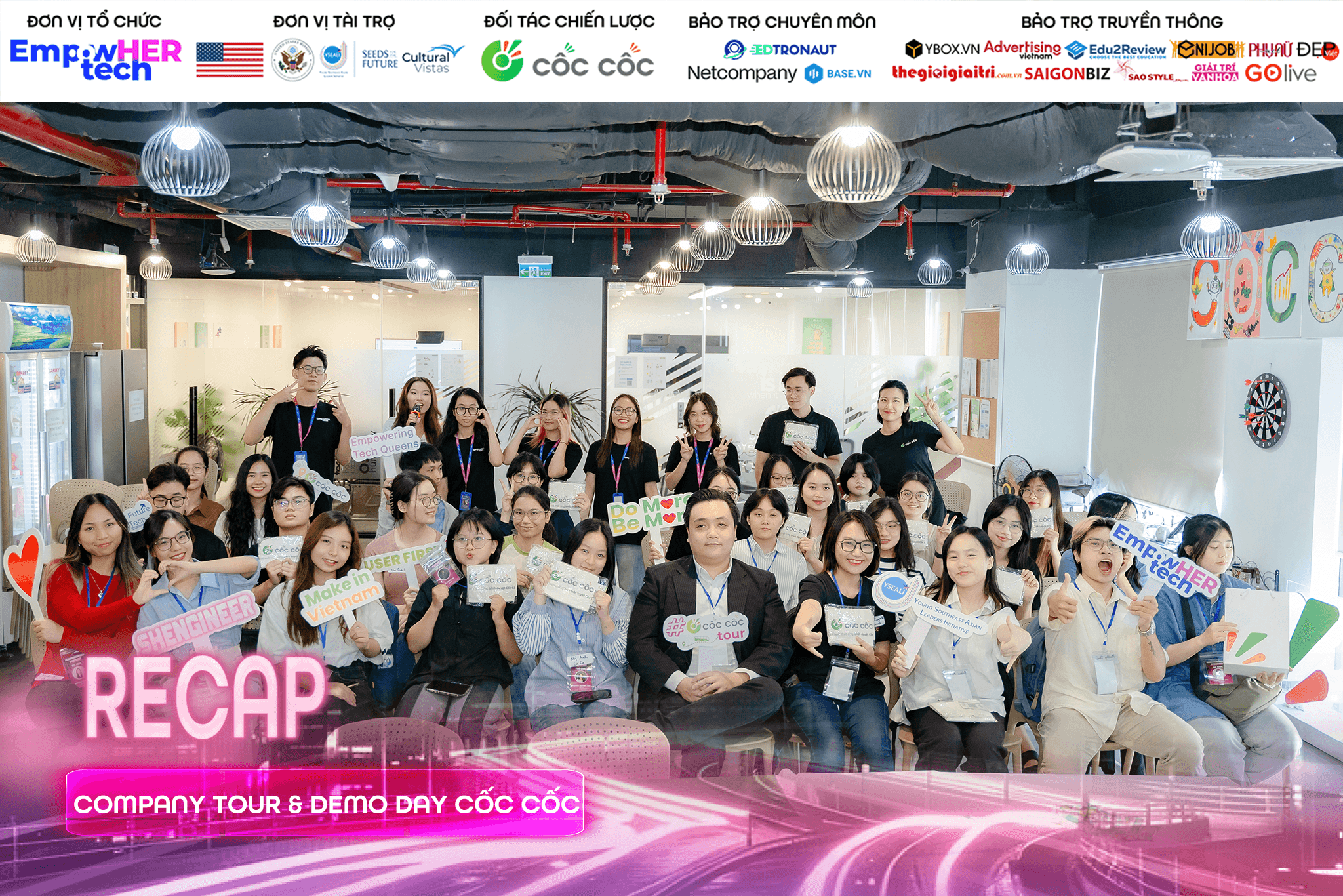 Company tour & Demo Day ShEngineer Program do EmpowHER Tech tổ chức - Tạo bước đà cho nữ giới trong ngành công nghệ