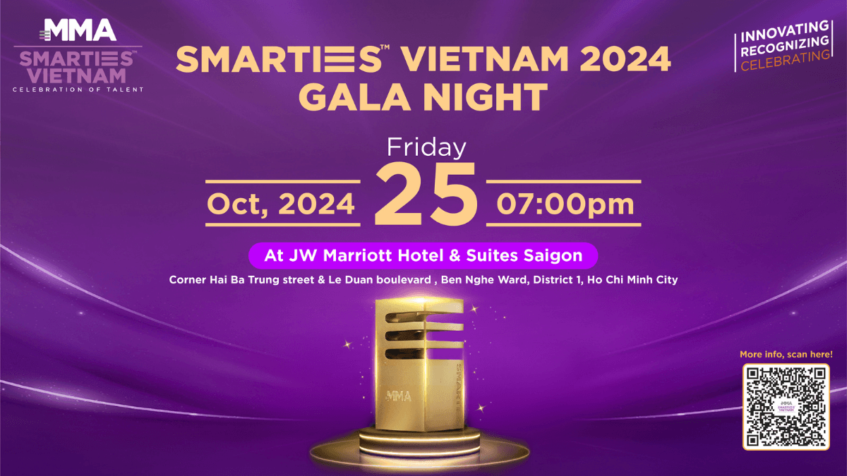 SMARTIES Vietnam 2024: Điểm hẹn của những chiến dịch Marketing đột phá và định hình tương lai