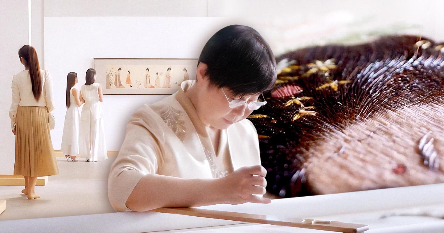 Lồng ghép văn hoá phi vật thể để quảng bá sản phẩm: Pantene làm sống dậy nghệ thuật truyền thống "Thêu tranh bằng tóc" của Trung Quốc 