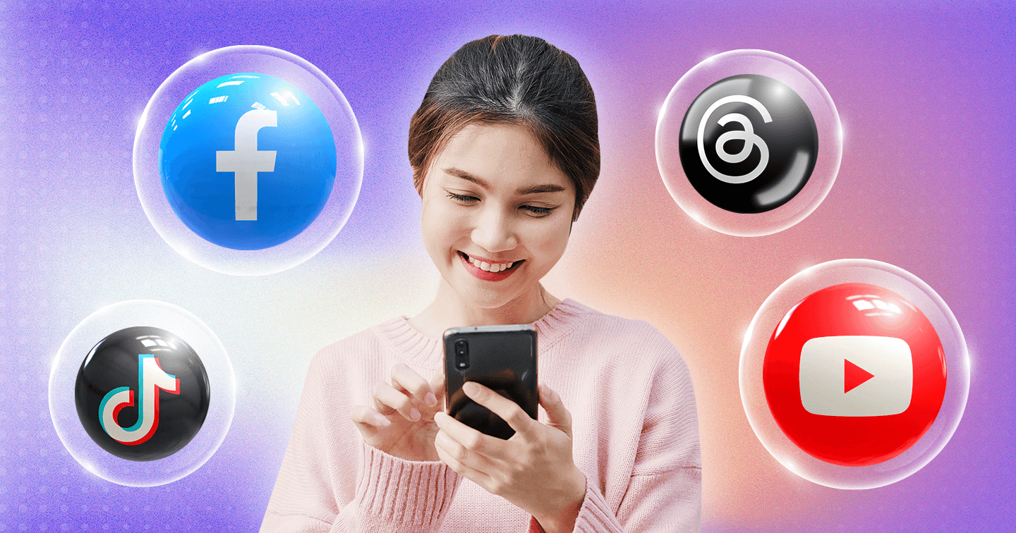 3 xu hướng tiêu dùng mạng xã hội nổi bật tại Việt Nam năm 2024: Tỷ lệ người dùng Threads ở thế hệ Millennials tăng mạnh, TikTok trở thành mạng xã hội không thể thiếu của người dùng Việt