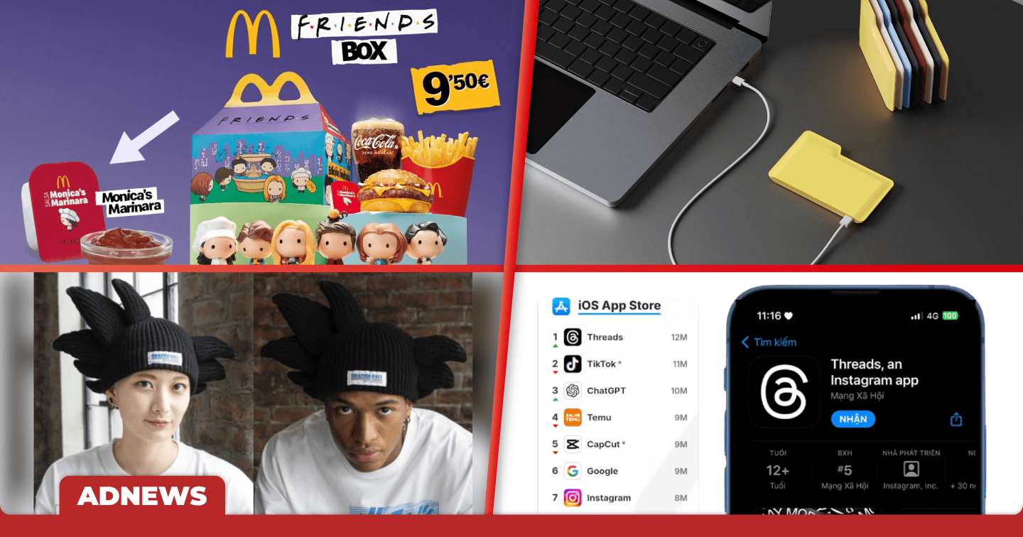 Điểm tin tuần: Dragon Ball ra mắt mũ beanie lấy cảm hứng từ kiểu tóc của Son Goku; McDonald's Tây Ban Nha ra mắt hộp Happy Meal phiên bản bộ phim Friends