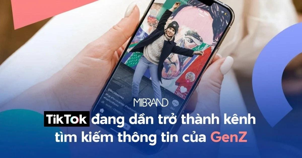 TikTok đang dần trở thành kênh tìm kiếm thông tin của Gen Z