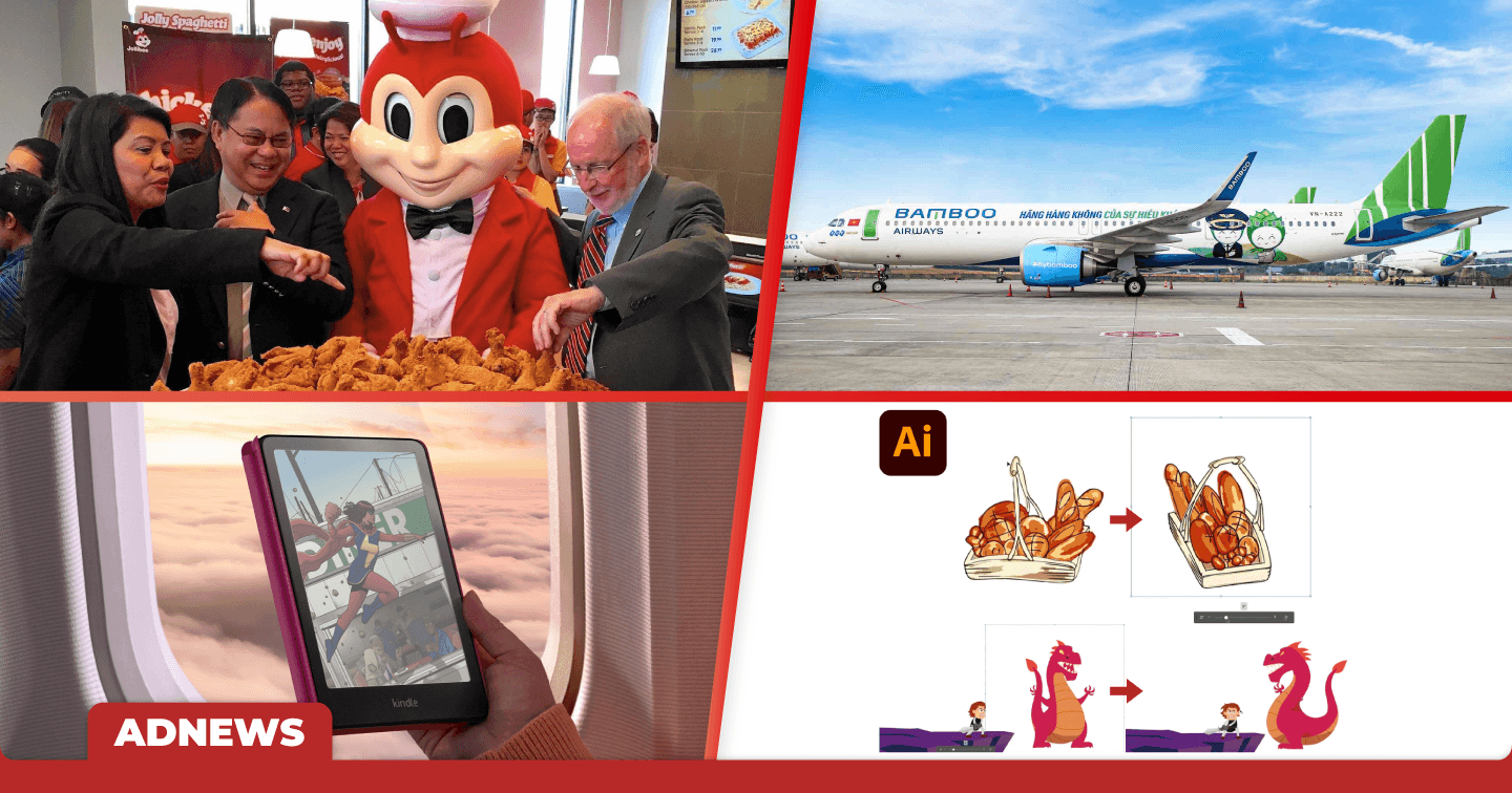 Điểm tin tuần: Jollibee vượt mặt McDonald's và KFC, trở thành thương hiệu thực phẩm hàng đầu Đông Nam Á năm 2024; Bamboo Airways mở lại chặng TP.HCM - Bangkok sau một năm ngừng bay quốc tế