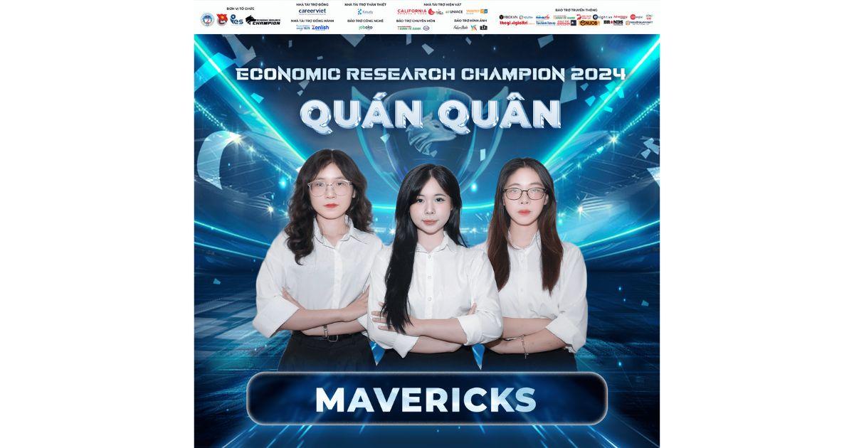 Economic Research Champion 2024: Chính thức tìm ra đội thi xuất sắc nhất đạt ngôi vị Quán quân