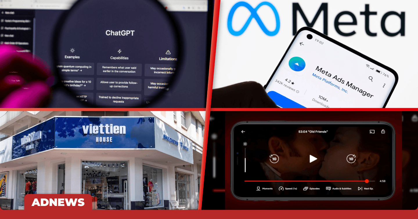 Điểm tin tuần: Việt Tiến, Yody lọt top 10 thương hiệu thời trang hàng đầu Đông Nam Á năm 2024; ChatGPT trở thành công cụ A.I được truy cập nhiều nhất năm 2024