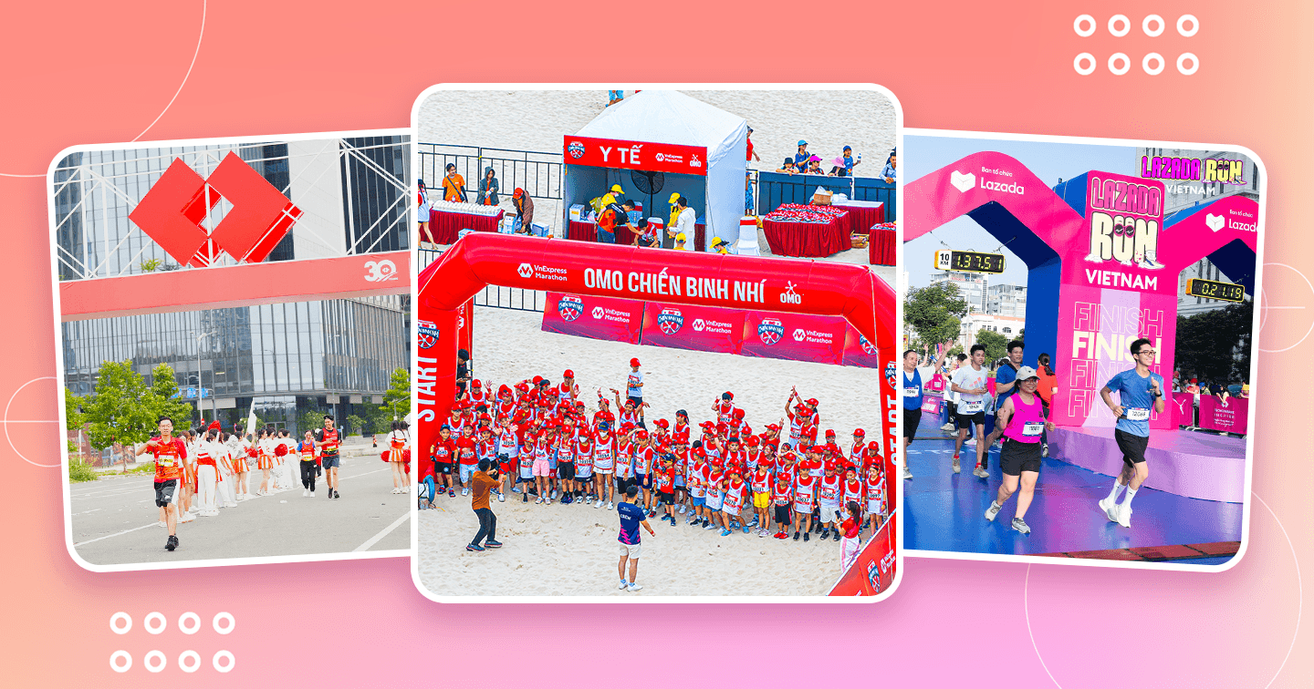 Khi Marathon trở thành sân chơi mới của các thương hiệu: Lazada Run là giải chạy đầu tiên được tổ chức bởi sàn thương mại điện tử, VPBank trích một phần doanh thu của giải chạy cho các hoạt động thiện nguyện 