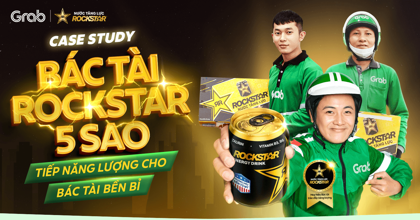 Chiến dịch “Bác tài Rockstar 5 Sao”: Khi Bác tài Grab trở thành một trong những “nhân vật chính” trong chiến lược mở rộng thị trường của Rockstar