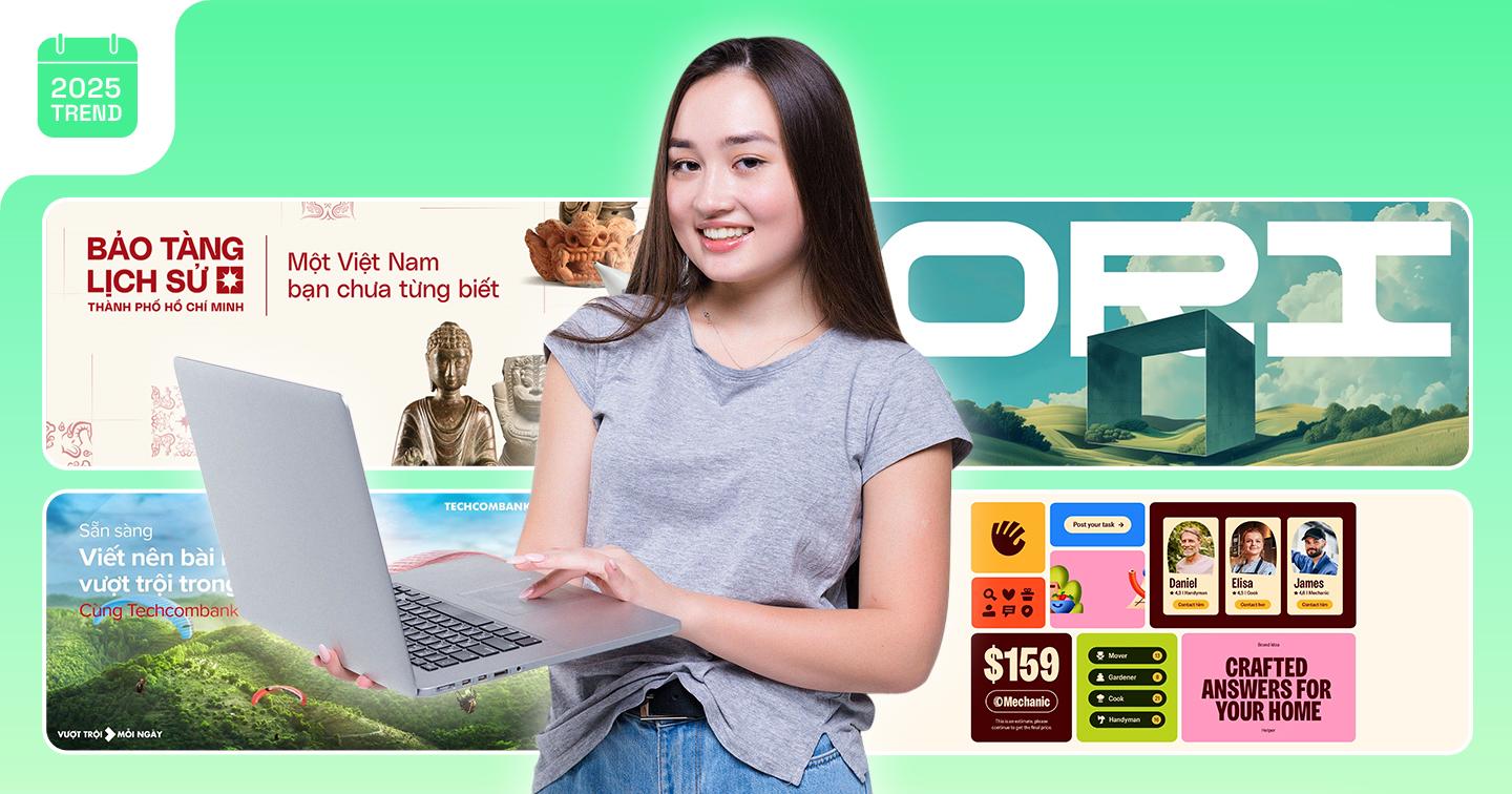 Dự đoán xu hướng thiết kế năm 2025: Những sản phẩm do AI tạo ra đang được chú ý, mở ra ranh giới mới cho những nhà thiết kế sáng tạo