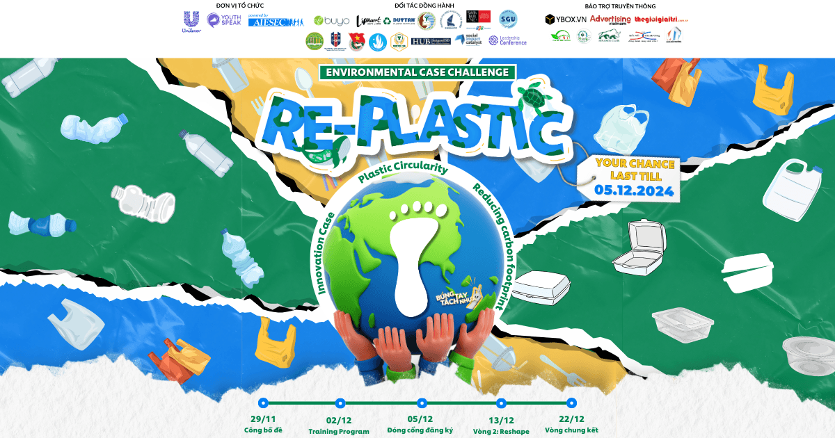 Bạn đã sẵn sàng in dấu chân xanh?  “Búng tay, Tách nhựa” 2024 chính thức phát động cuộc thi RE-PLASTIC