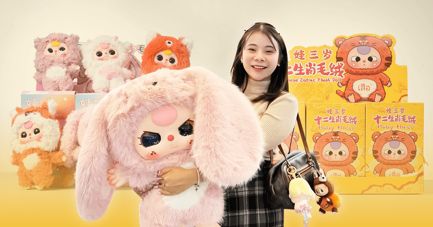 Nối tiếp trend “xé túi mù”, giới trẻ lại phát cuồng với trào lưu “đập hộp mù" Baby Three