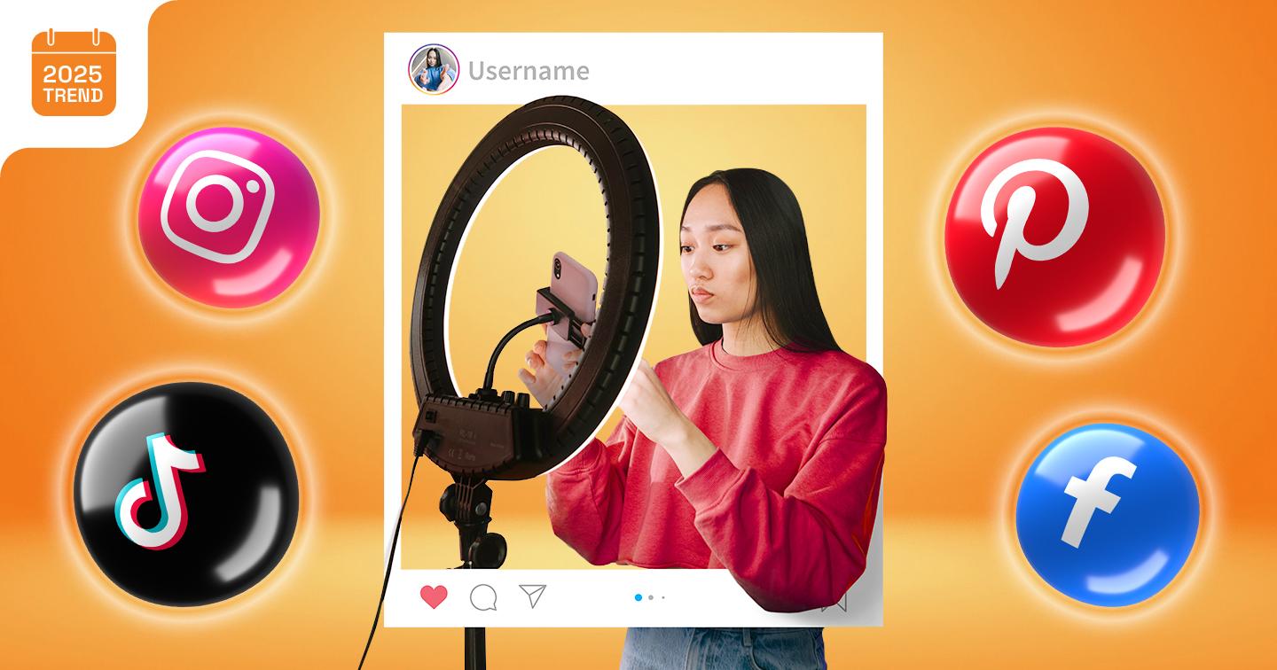 Dự đoán sự phát triển của Social Media Marketing trong năm 2025: Meta ra mắt công cụ Movie Gen nhằm cạnh tranh với TikTok và OpenAI Sora, Pinterest tập trung nâng cao trải nghiệm mua sắm với AI và AR