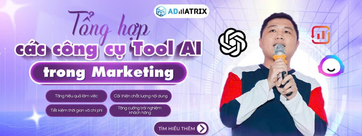 Tổng hợp các công cụ Tool AI sử dụng hiệu quả trong Marketing