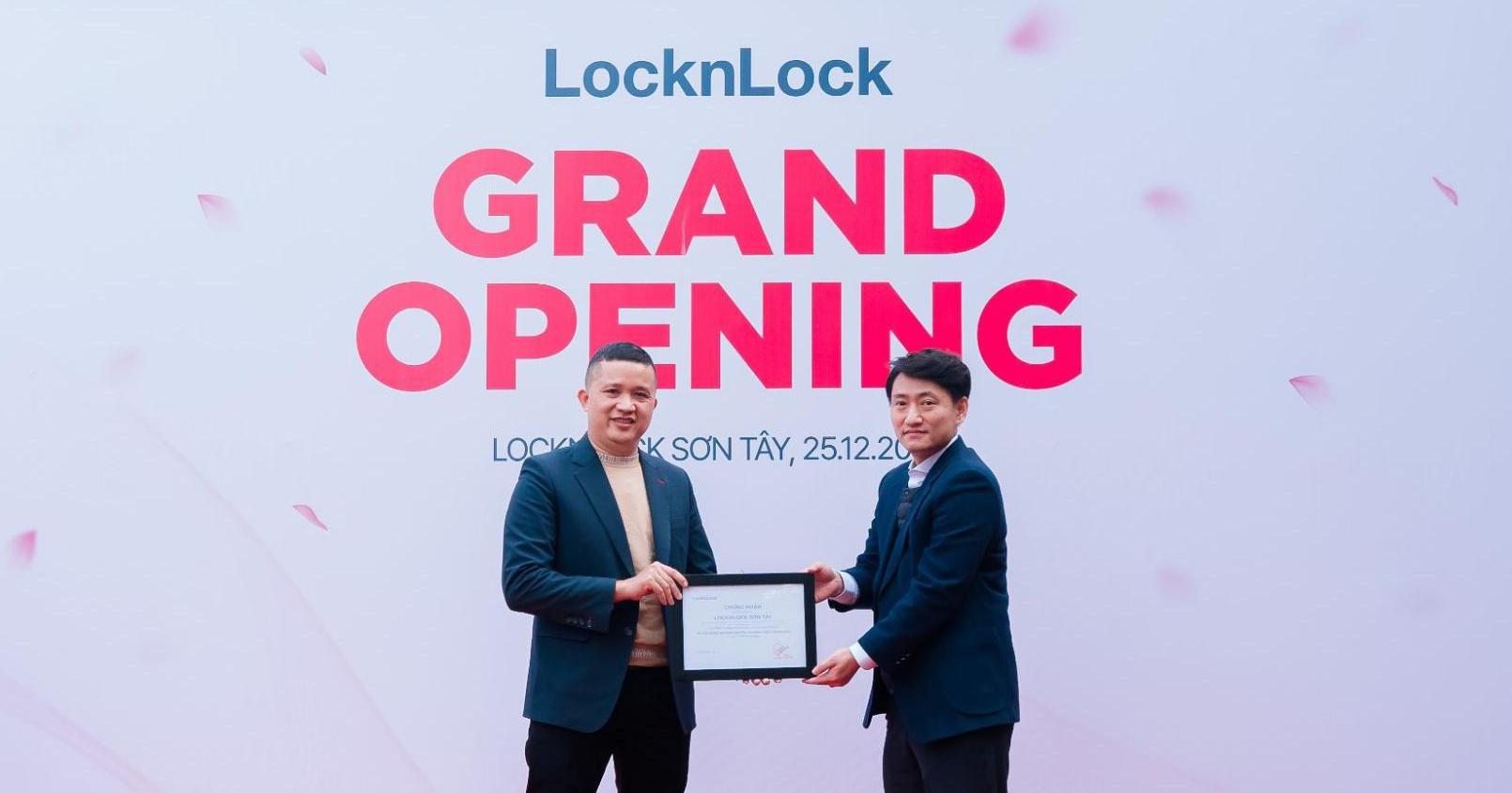 LocknLock khai trương cửa hàng nhượng quyền thứ 16 tại Sơn Tây, Hà Nội