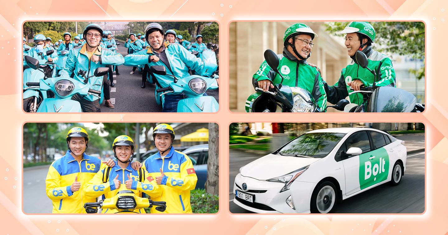 Cuộc đua thị trường xe công nghệ Việt đang "nóng" dần trong năm 2025: Grab mất dần thị phần vào tay Be và Xanh SM, Bọlt từ châu Âu sắp sửa nhập cuộc