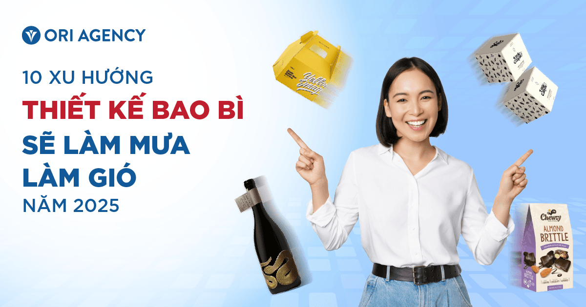 10 xu hướng thiết kế bao bì sẽ làm mưa làm gió năm 2025